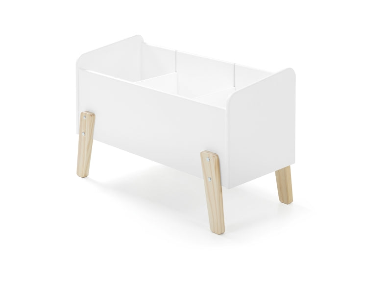 Kiddy White Toy Box 