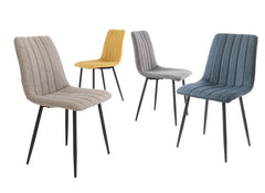 Lara Fabric Dining Chairs - 1