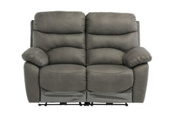 Layla Grey Soft Touch 2PP Sofa