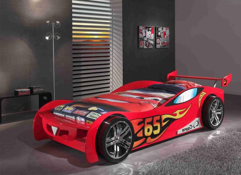 Lemans Red Racing Car Bed - 1