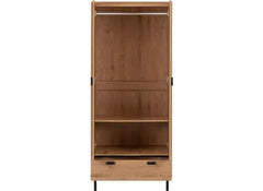 Leon Two Door Wardrobe - interior