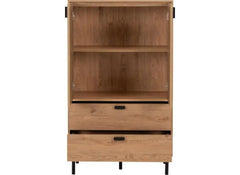 Leon Oak Cabinet - interior