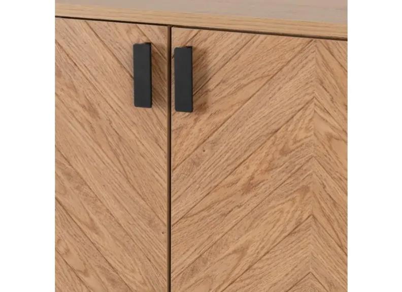 Leon Oak Cabinet - handle