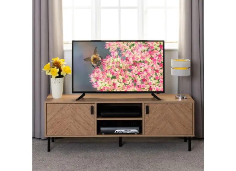 Leon Oak Effect TV Stand