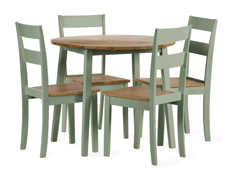 Linwood Sage Dining Set - four chairs