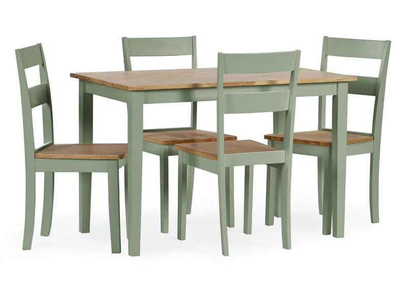 Linwood Sage Dining Set - 4 chairs 