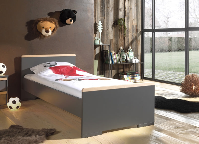 London Anthracite Bed