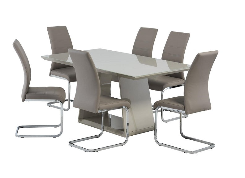 Lucca Latte Dining Table