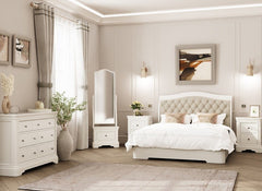 Mabel Bone Bed Frame (Pre-Order Only)