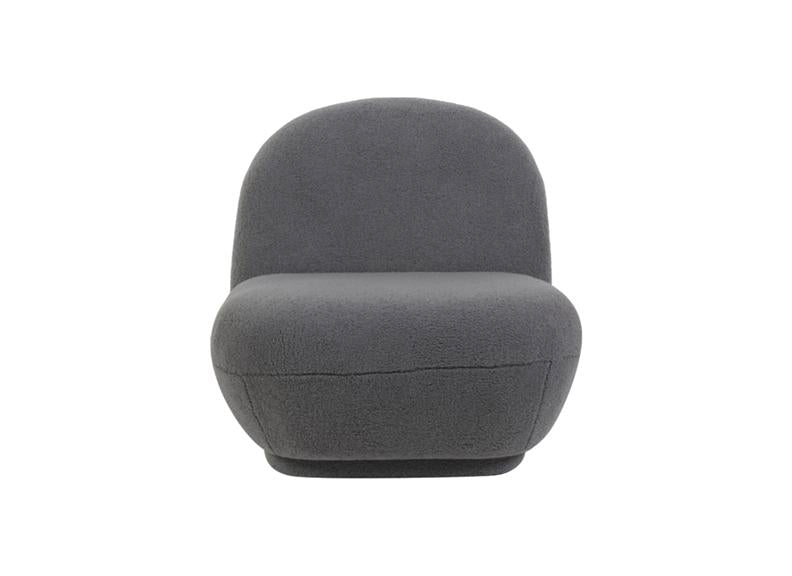 Maisie Grey Accent Chair - front