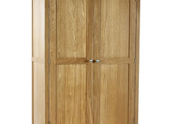 Mallory Oak Combination Wardrobe - detail