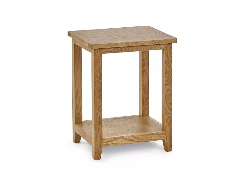 Mallory Oak Lamp Table - 2