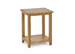 Mallory Oak Lamp Table - 2