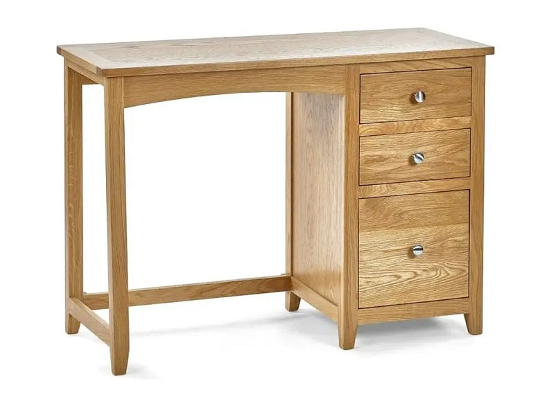 Mallory Single Pedestal Dressing Table - c/o