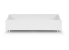 Manhattan White Gloss Bookcase Bed Frame