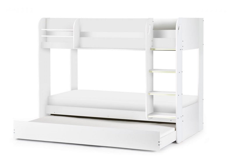 Mars All White Bunk Bed - 2