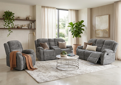 Benson Manual Recliner Suite – supplier image 1