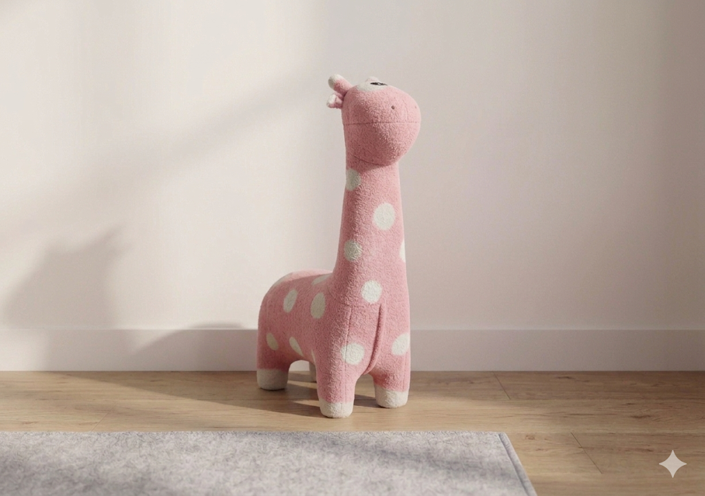 Giraffe Kids Stool – supplier image 4