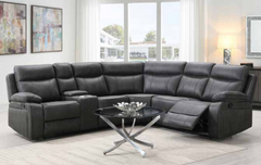 Kingsley Manual Recliner Corner Sofa – supplier image 1