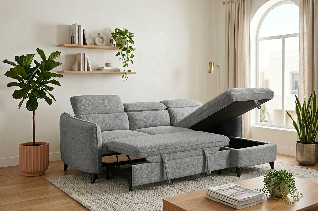 Quebec Interchangeable Chaise Sofa Bed – supplier image 2
