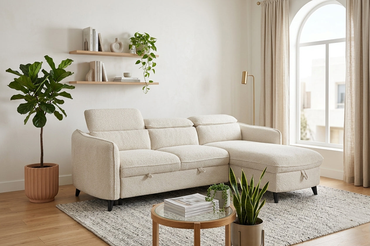 Quebec Interchangeable Chaise Sofa Bed – supplier image 3