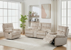 Rowan 2+1 Manual Recliner Suite – supplier image 1