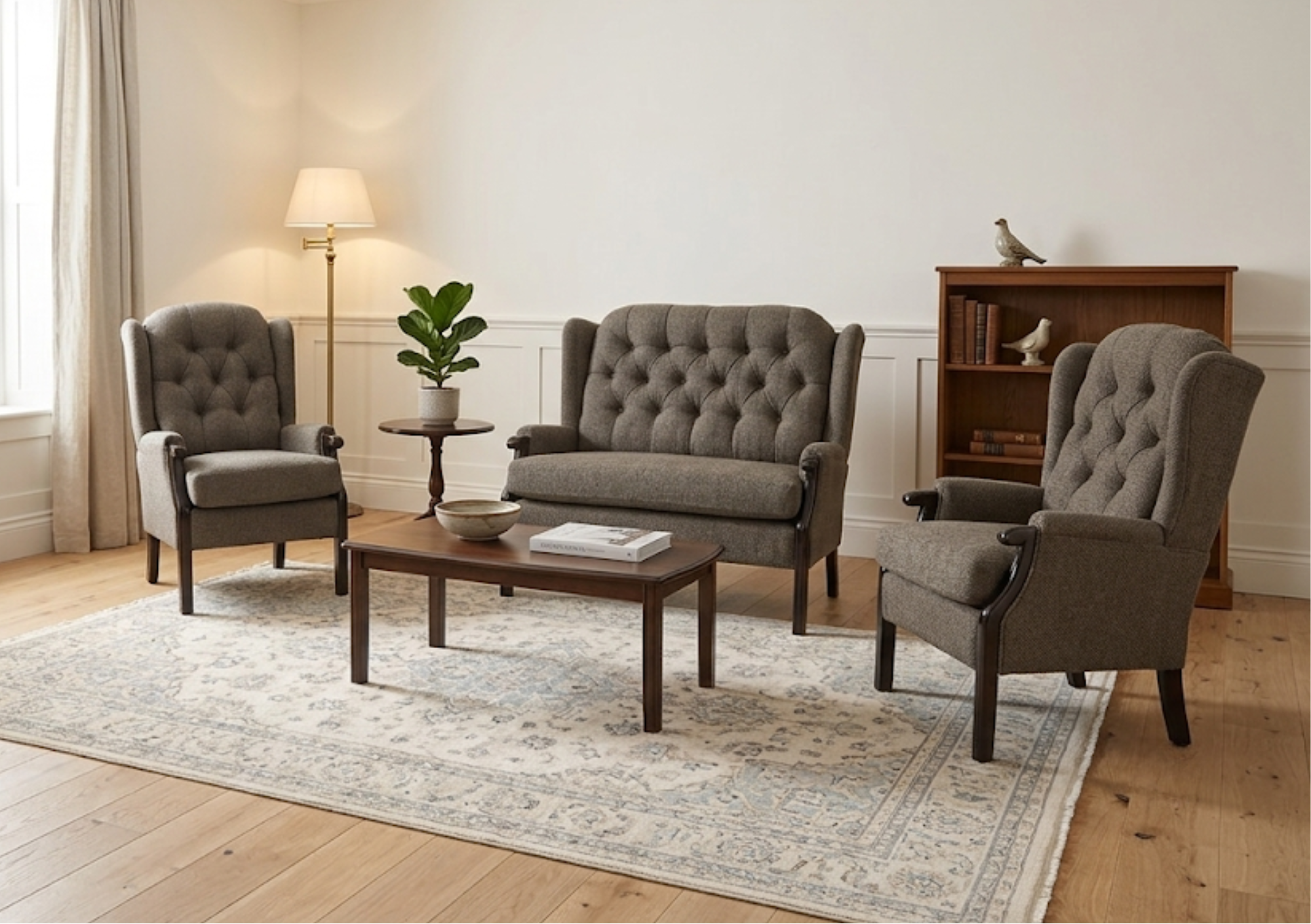 Senan 2+1 Fixed Sofa Suite – supplier image 1