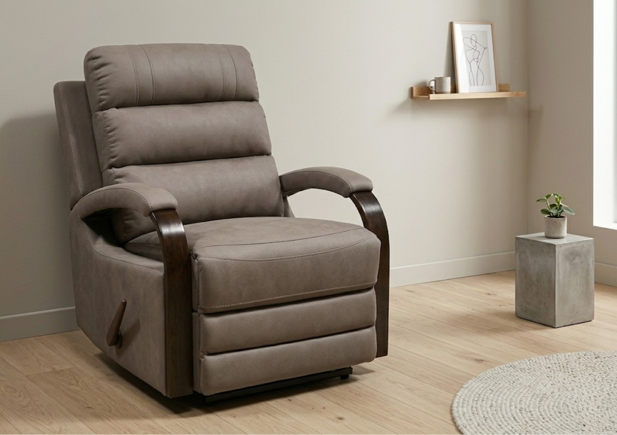 Tansey Manual Recliner Suite – supplier image 4