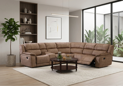 Washington Manual Recliner Corner Sofa – supplier image 1