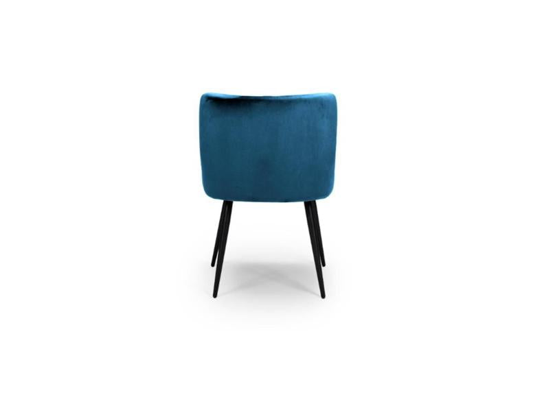 Two Malmo Velvet Dining Chairs