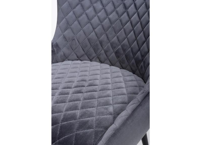 Two Malmo Velvet Bar Stools