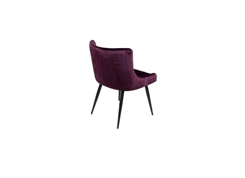Two Malmo Velvet Dining Chairs