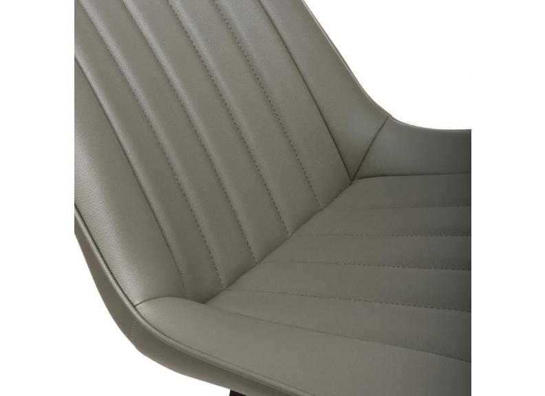 Two Miro Faux Leather Dining Chairs