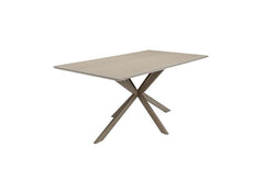 Modena Fixed Dining Sets - Light Grey Wood Effect Tops With Fabric Chairs