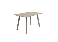Modena Fixed Dining Sets - Light Grey Wood Effect Tops With Fabric Chairs