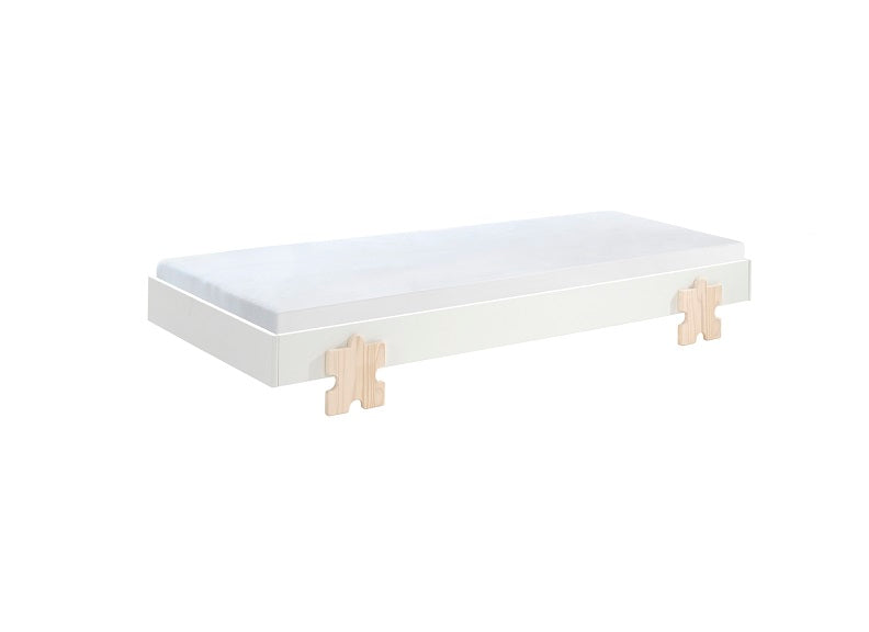 Modulo White Puzzle Bed 