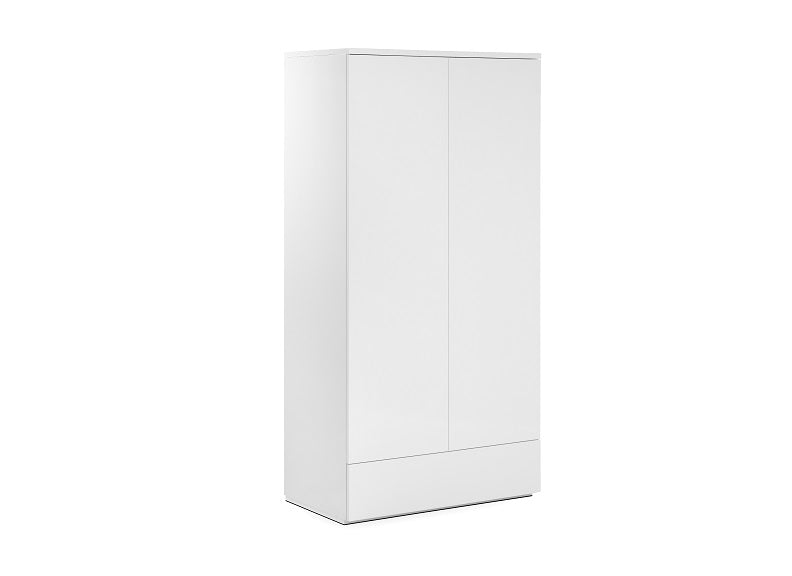 Monaco White Two Door Wardrobe
