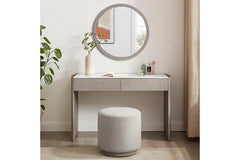 Mondello Dressing Table – Washed Oak Bedroom Vanity Table