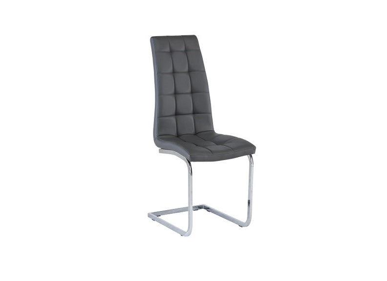 Moreno Grey PU Chair - 1
