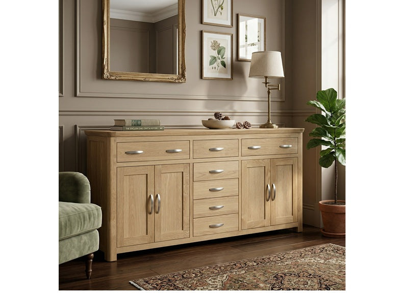 New Treviso Oak Grand Sideboard