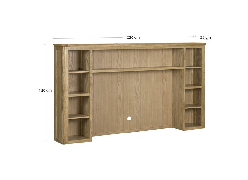 New Treviso Oak Media Centre Top
