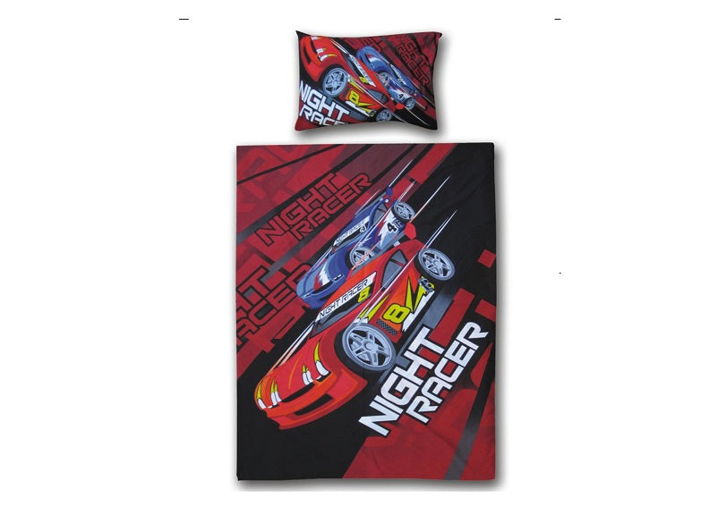 Night Racer Duvet Cover & Pillowcase