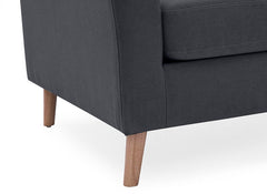 Olten Fabric Three Seat Sofa - detail