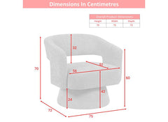 Orla Accent Chair - dimensions