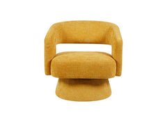Orla Ochre Chair - front