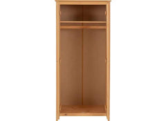 Oslo Pine Wardrobe - interior