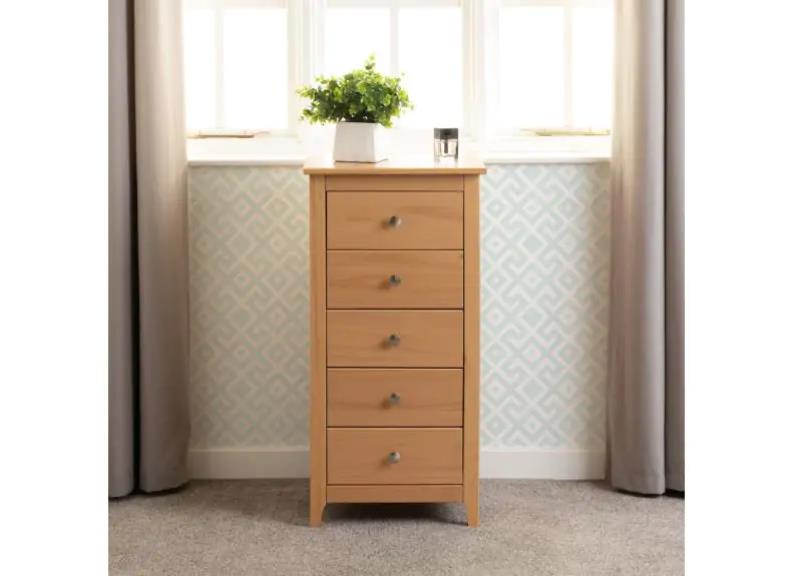 Oslo Pine 6 Drawer Chest - room