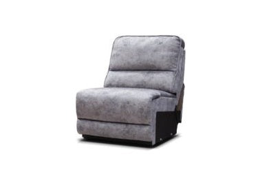 Otto Grey Fabric Corner Sofa with Console & Cup Holders – Modular Five Element Corner Sofa