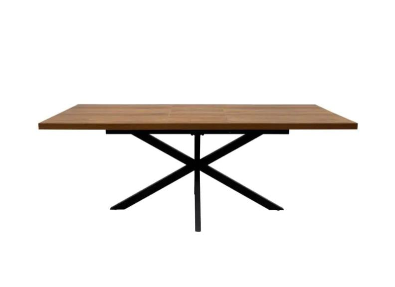 Panama 2 m X-Base Table - edge on