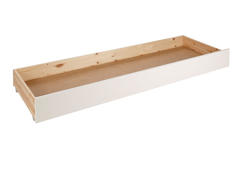 Pino White Under Bed Trundle